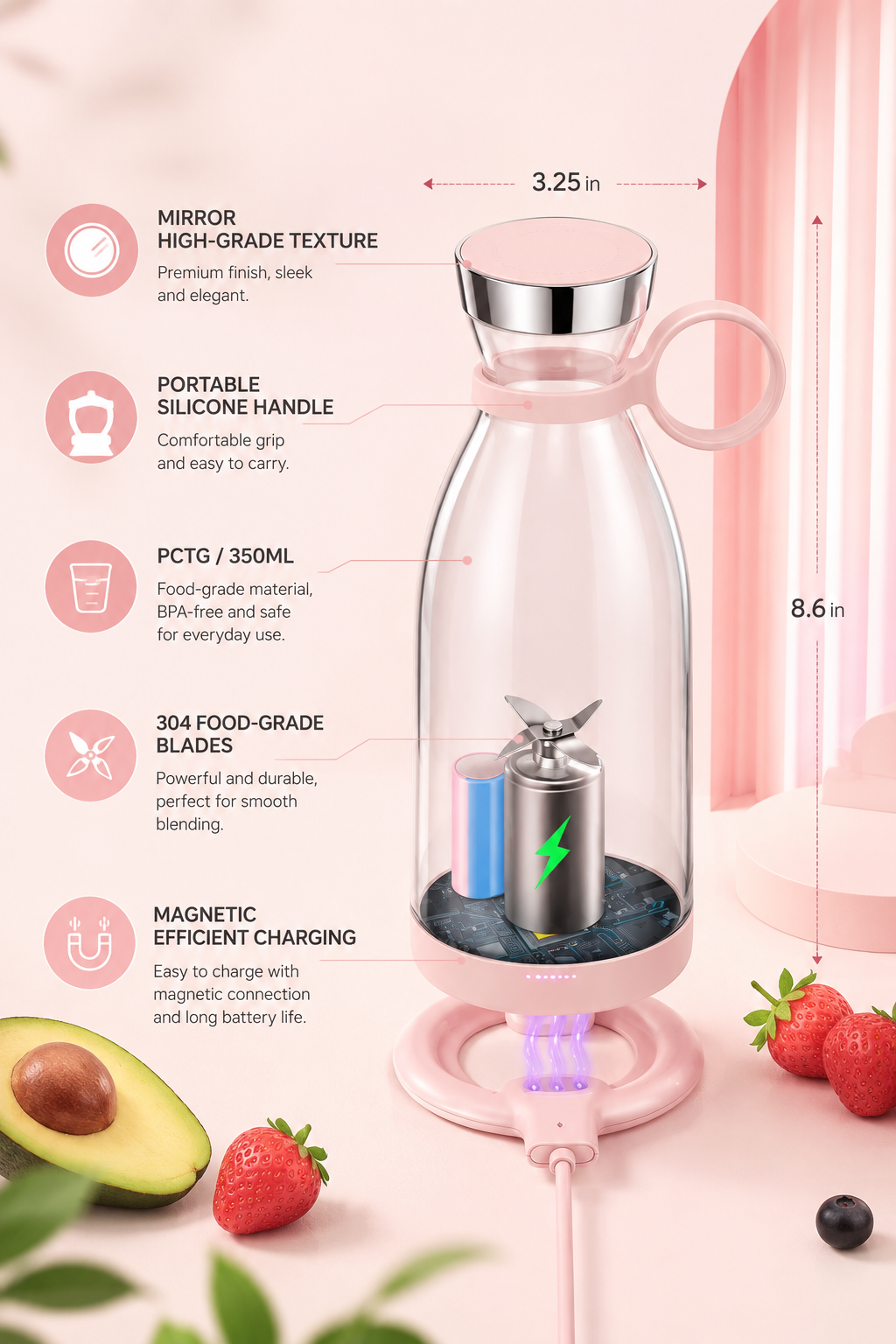 Mini Electric Blender